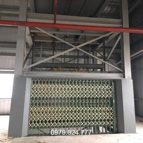 kích thước thang nâng hàng